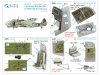 Quinta Studio QD+48379 Bristol Beaufort Mk.I 3D-Printed & coloured Interior on decal paper (ICM) (with 3D-printed resin parts) 1/48